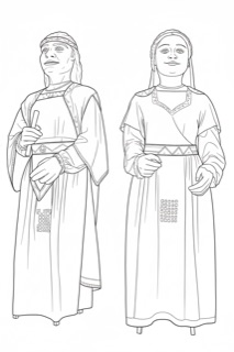 Gegants de Castelldefels - Jaume i Constança