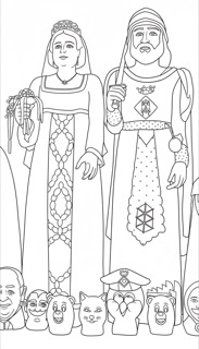 Gegants de Castellfollit de la Roca