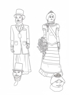 Gegants de l'AAVV Maria Cristina i voltants
