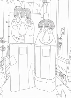 Gegants de l'escola Barcelona