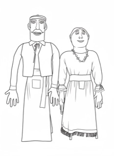 Gegants de l'escola CEE Les Aigües