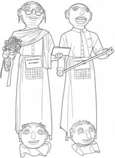 Gegants de l'Escola l'Alzinar de Campins