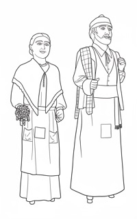 Gegants de Mollerussa (Lo Parrot i la Marieta)