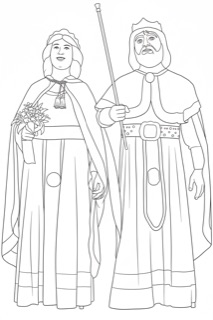 Gegants del Barri de Sant Cristòfor i Mas Bernat d’Olot