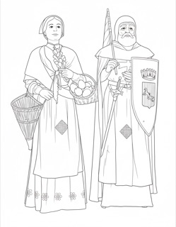 Gegants de Sant Hipòlit de la Salanca