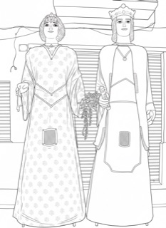 Gegants de Santa Eugènia de Berga