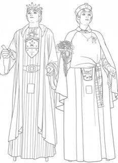 Gegants del Barri dels Abells de Canet de Mar