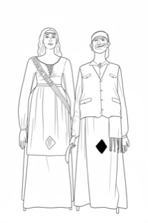Gegants nous de Sant Llorenç Savall