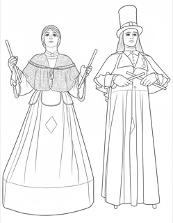 Gegants nous de la Casa de la Caritat de Barcelona o del Corpus