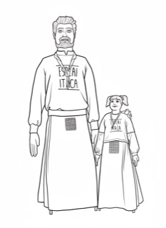 Gegants Nous de l'Esplai Itaca de Teià