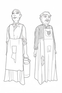 Gegants Nous de Vallfogona de Balaguer