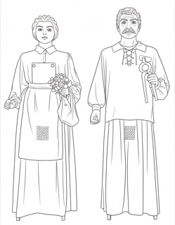 Gegants nous del barri de Sant Josep de l'Hospitalet de Llobregat