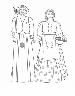 Gegants Nous del Barri del Carrilet de Reus