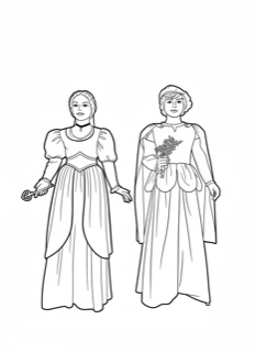 Gegants Petits de la Parròquia de Sant Pere de les Puel·les