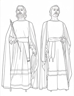 Gegants Sants Metges del Prat de Llobregat