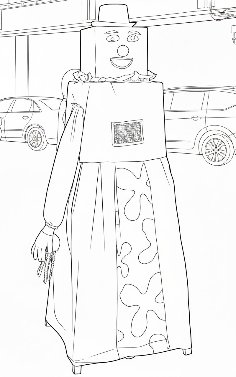 Gegant Cap Quadrat de Lleida