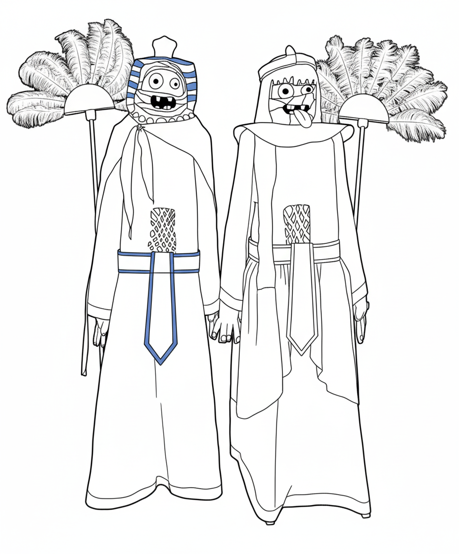 Gegants Bojos d'Elna