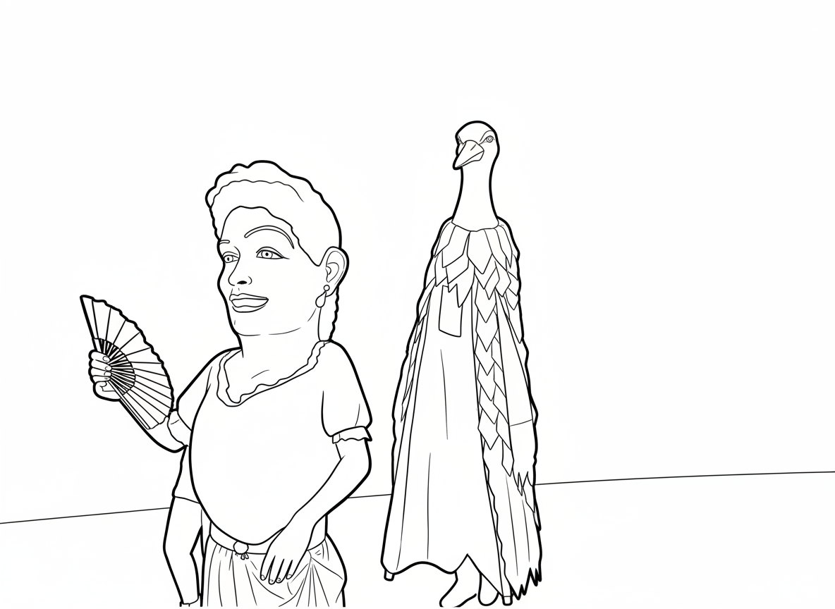 Gegantó Cigonya de Peralada