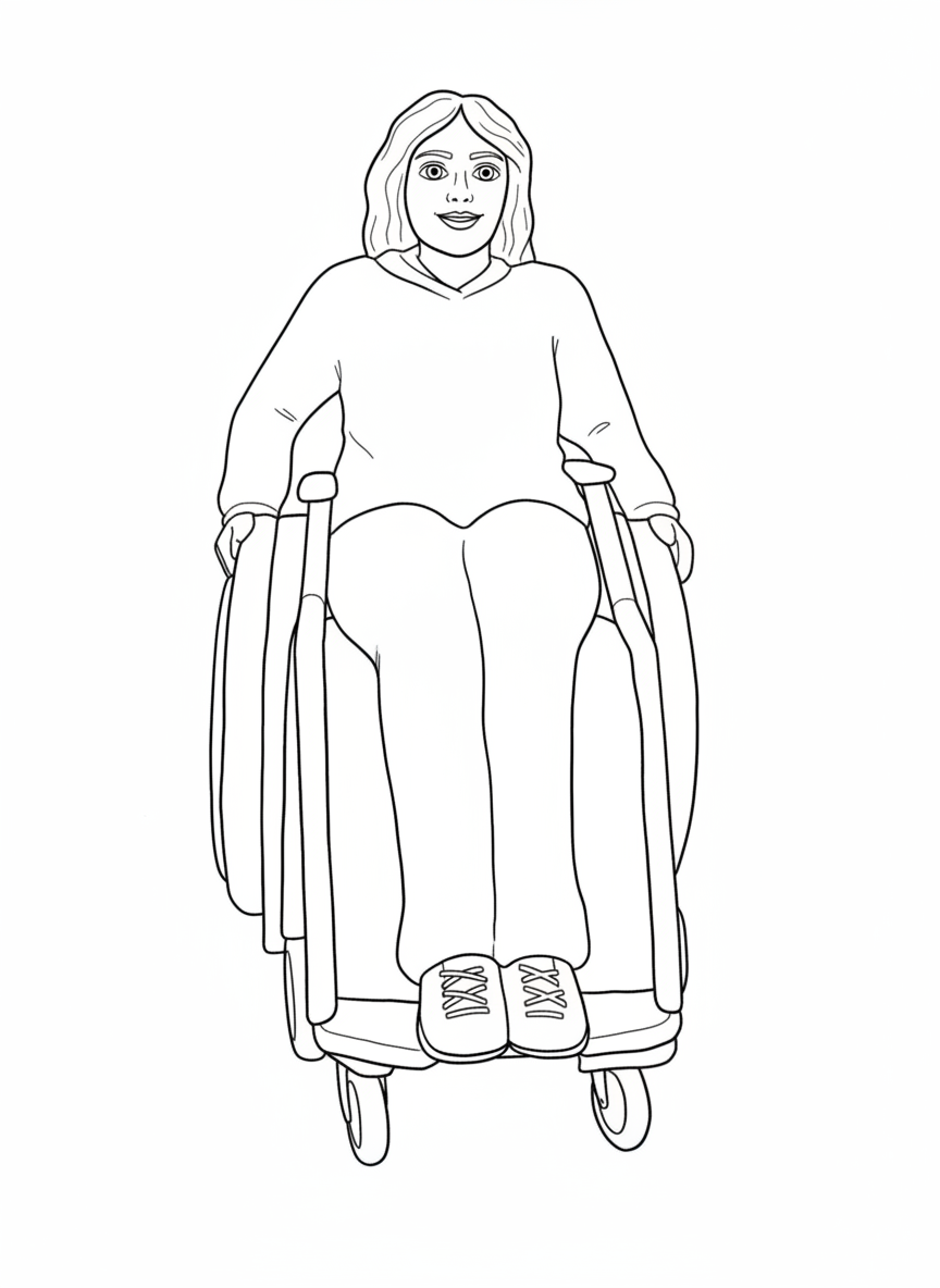 Gegantona de l'Associació Integra d'Olot