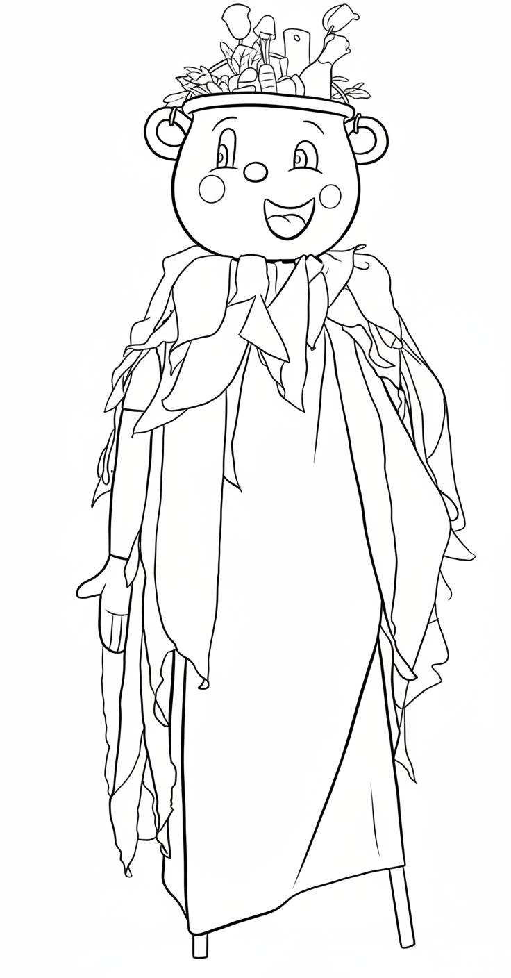 Gegantona L'Olleta de Caldes de Montbui