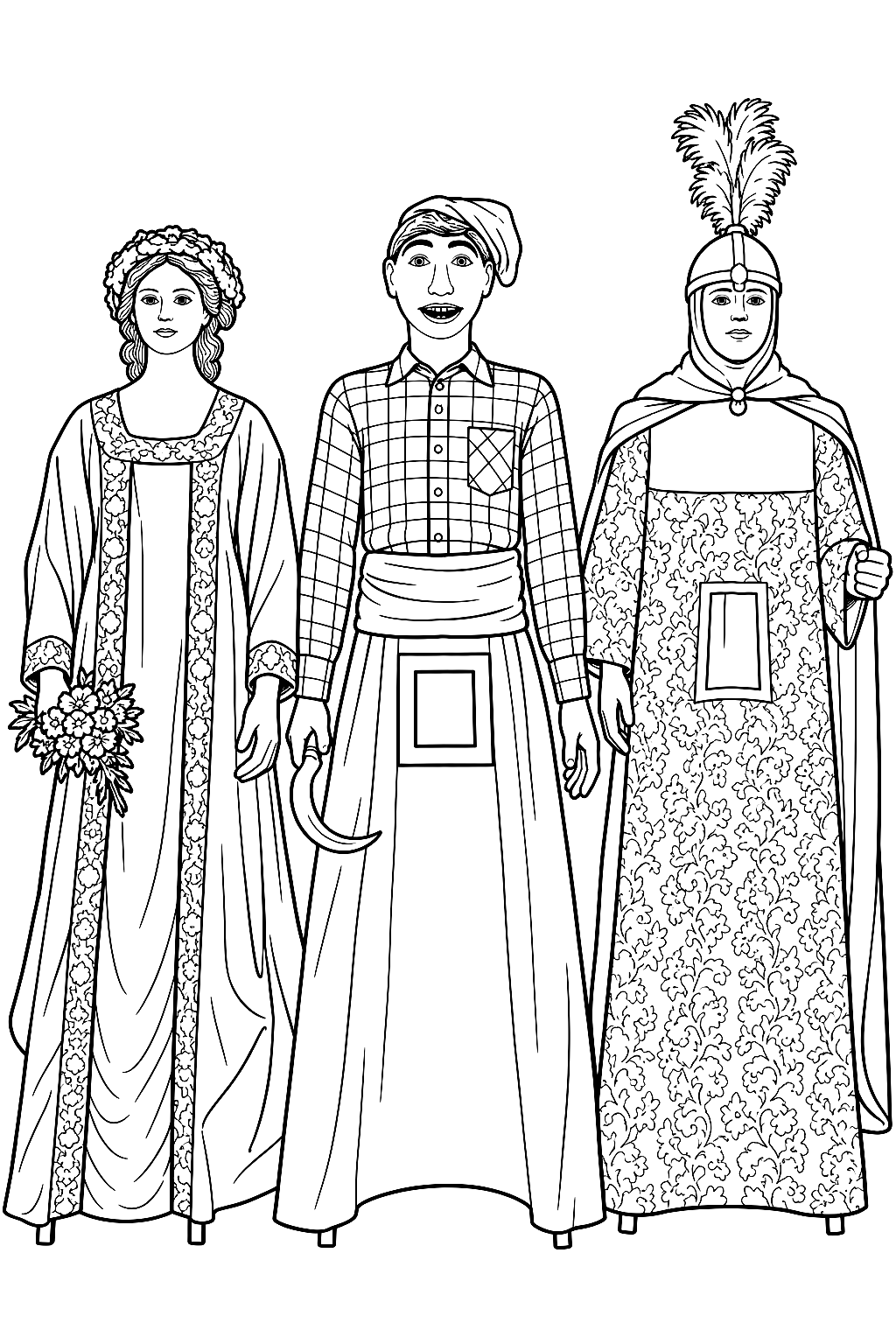 Gegantons de la Colla Gegantera del Barri de Sant Josep