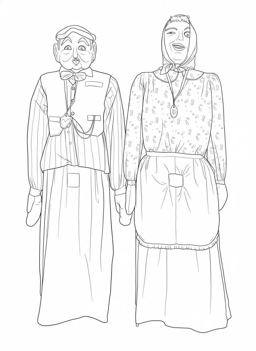 Gegants Bojos de Sanaüja