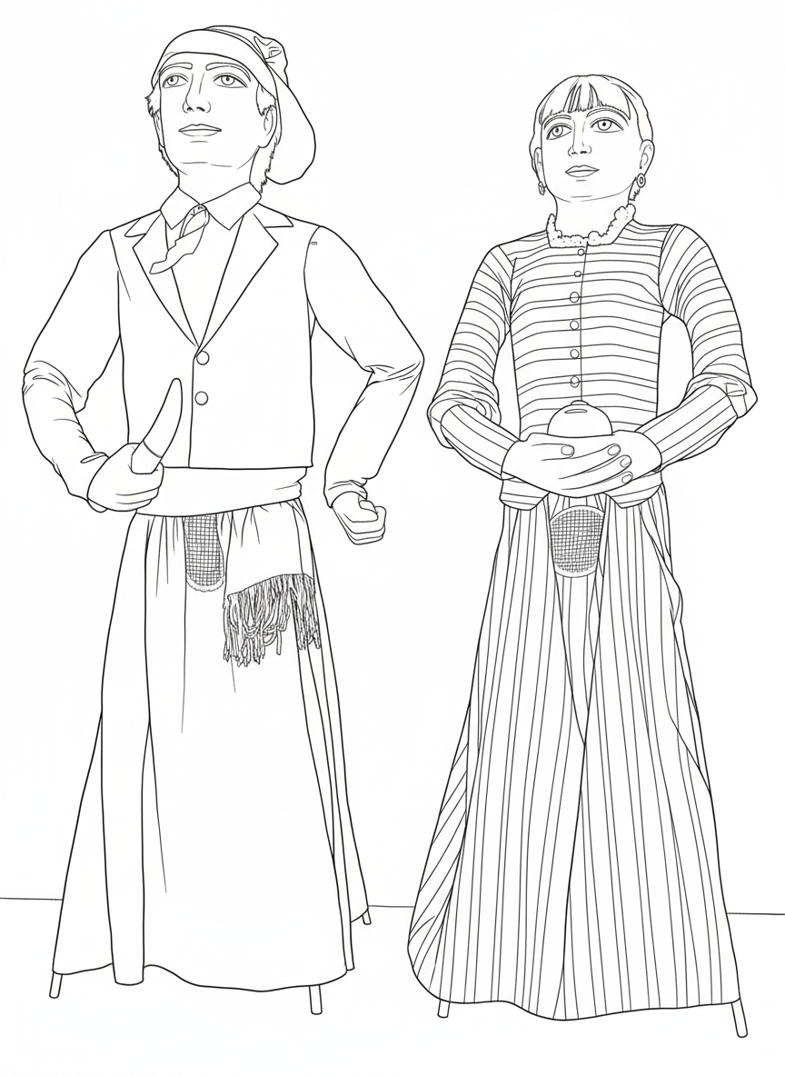 Gegants de Castellvell del Camp