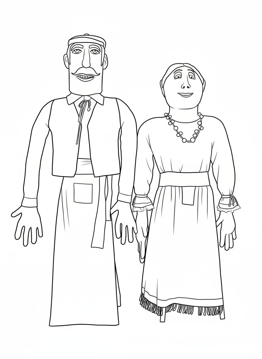 Gegants de l'escola CEE Les Aigües