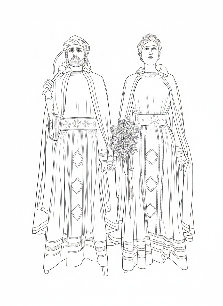 Gegants de Sant Feliu de Pallerols