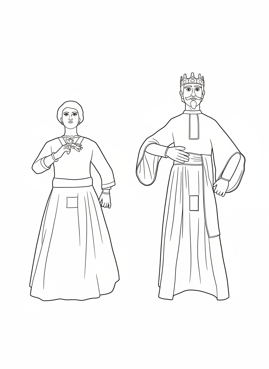 Gegants del Carrer d'Avall de Montbrió del Camp