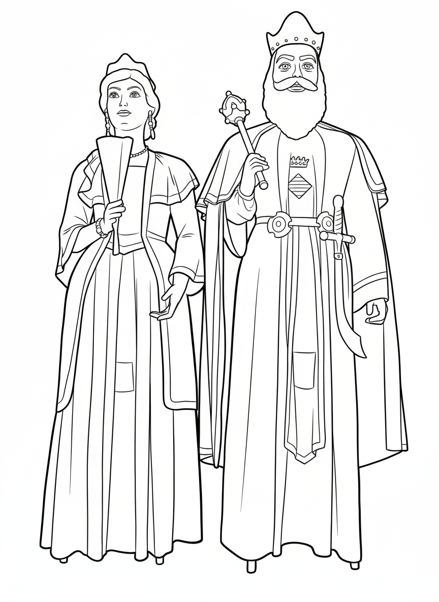 Gegants Grossos de Sanaüja