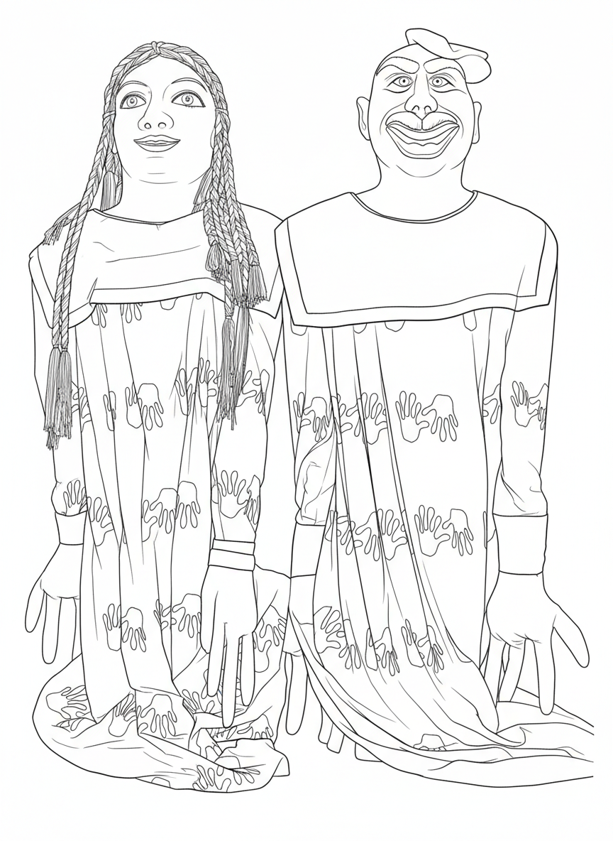 Gegants Manotes de la Riera de Gaià