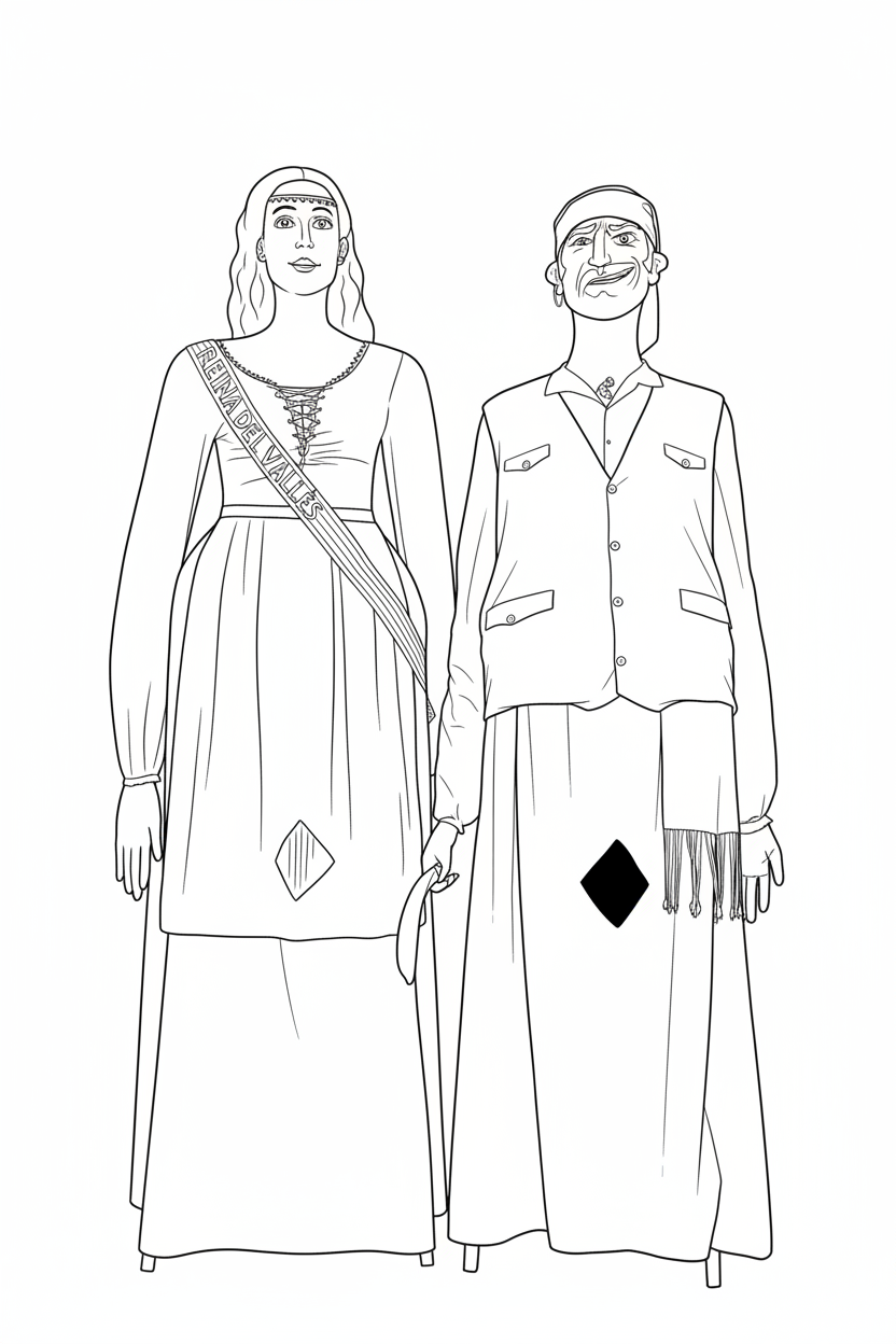 Gegants nous de Sant Llorenç Savall