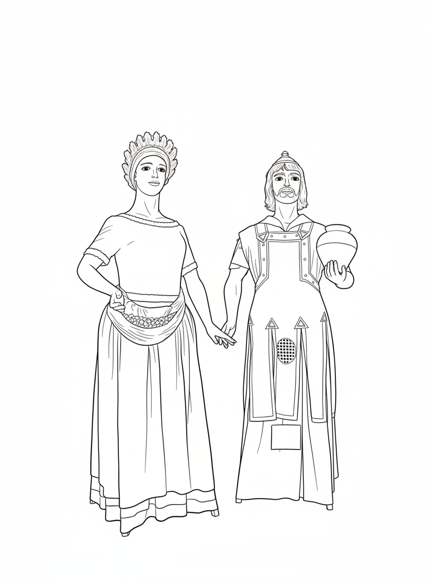 Gegants Nous de la Selva del Camp