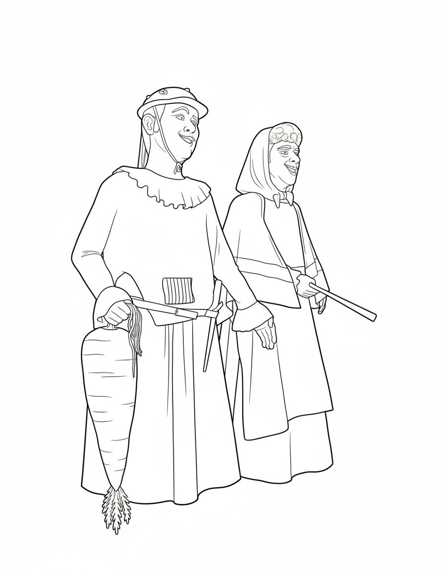 Gegants Tamborino i Mustaca de Sencelles