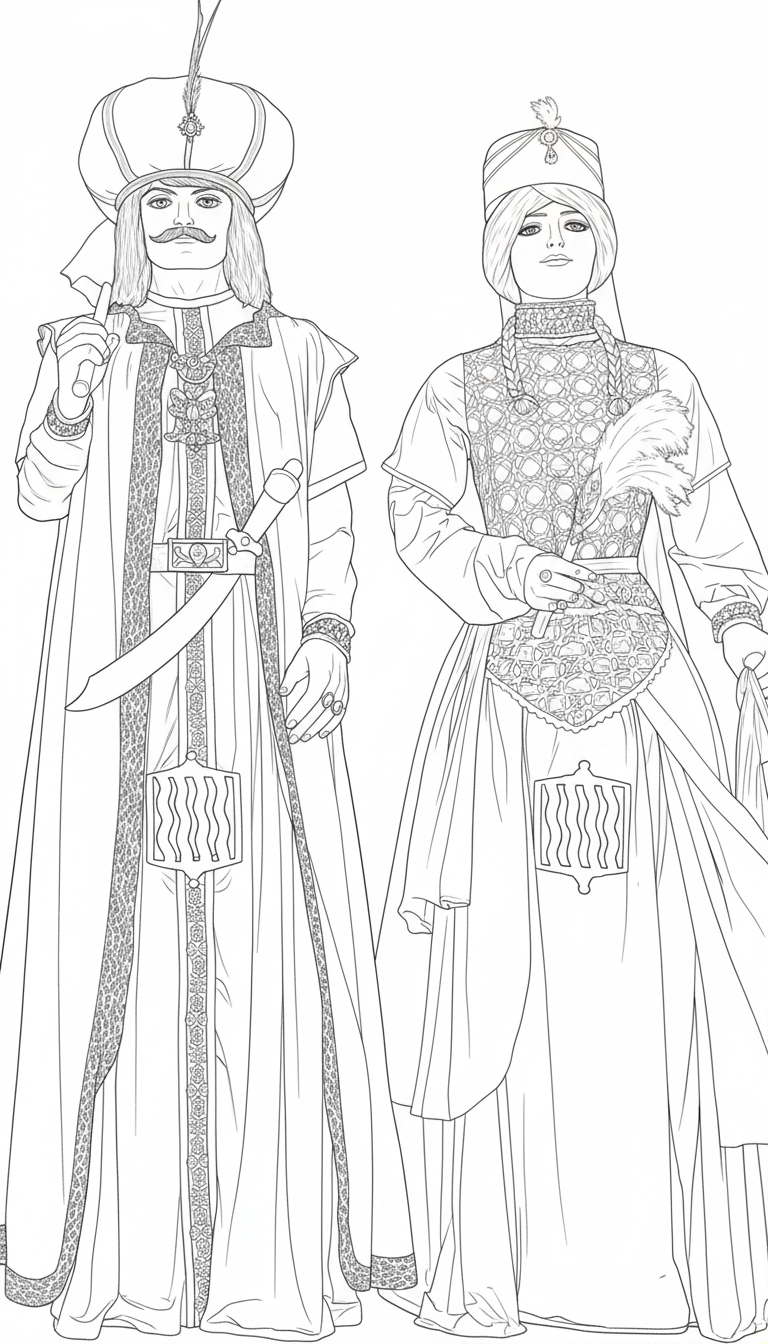 Gegants Turcs del Passeig Torroja de Tarragona