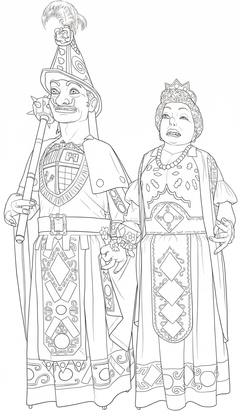 Gegants Vells del Carnaval de Solsona